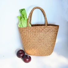 Load image into Gallery viewer, Natural Wicker Tote Bags