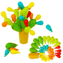 Load image into Gallery viewer, Education Wooden Balancing Cactus Toy