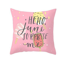 Load image into Gallery viewer, Strawberry Lemon Watermelon Pillow