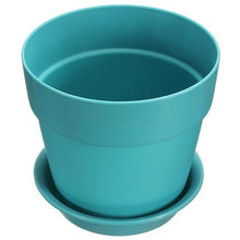 Load image into Gallery viewer, Plastic Flower pot With Tray Garden