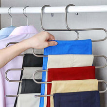 Load image into Gallery viewer, MultiFunctional Clothes Hangers Pants Storage Hangers